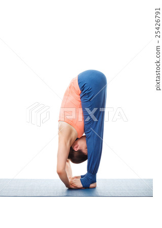 Woman doing Ashtanga Vinyasa Yoga asana 25426791