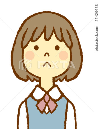 Young women uniforms dissatisfaction Young women uniforms dissatisfaction 25429688