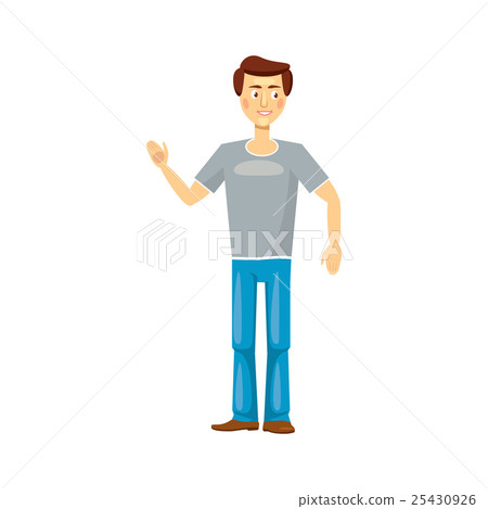 Dad icon in cartoon style 25430926