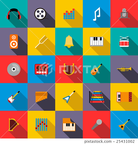 Music Icons set Music Icons set 25431002
