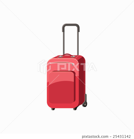Travel luggage icon, cartoon style 25431142
