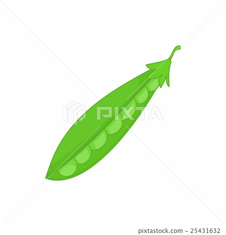 Peas green icon in cartoon style Peas green icon in cartoon style 25431632