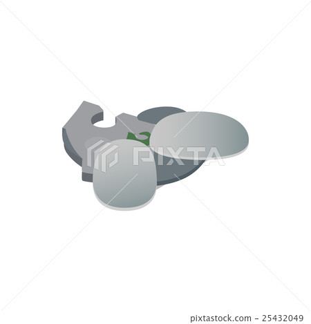 Esplanade in Singapore icon, isometric 3d style 25432049