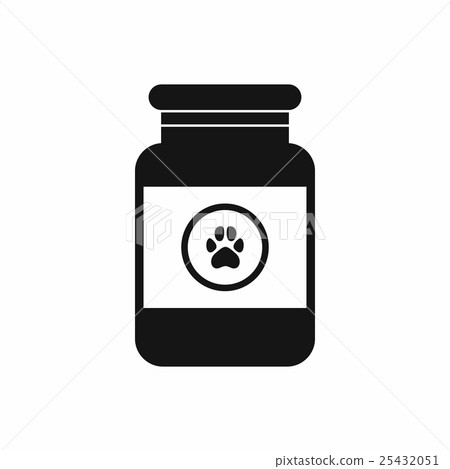 Treatment solution for animals icon, simple style Treatment solution for animals icon, simple style 25432051