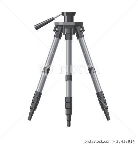 Tripod icon, cartoon style 25432914