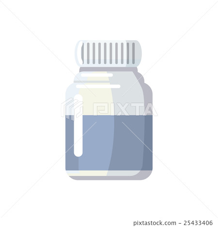 Medicine bottle icon, cartoon style Medicine bottle icon, cartoon style 25433406
