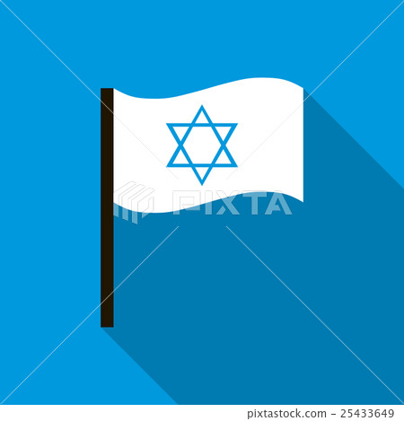 White flag with the Star of David icon White flag with the Star of David icon 25433649