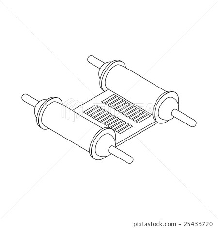 Torah icon, isometric 3d Torah icon, isometric 3d 25433720