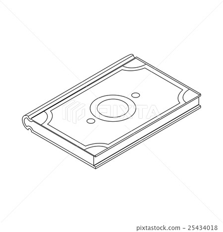Koran icon isometric 3d Koran icon isometric 3d 25434018