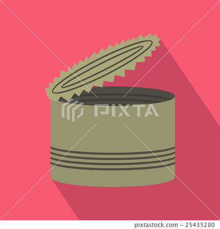 flat tin can