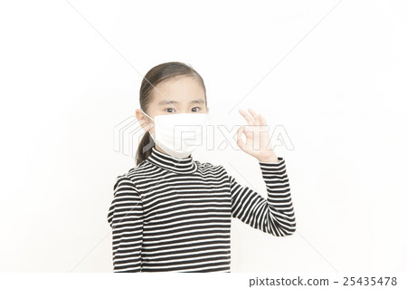 A girl who masks 25435478