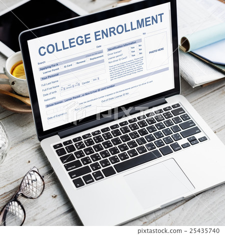 College Enrollment Study Academic Concept 25435740
