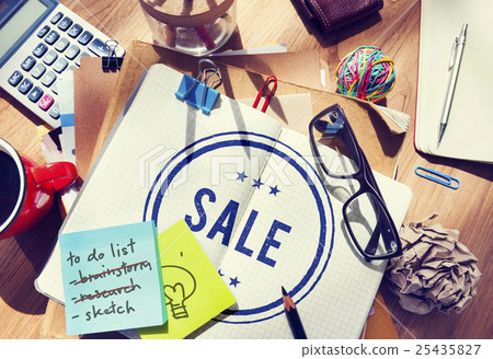 Sale Commerce Promotion Discounting Graphic Concept 25435827