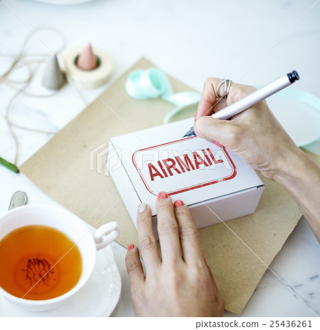 Worldwide Shipping Delivery Express Grpahic Concept 25436261