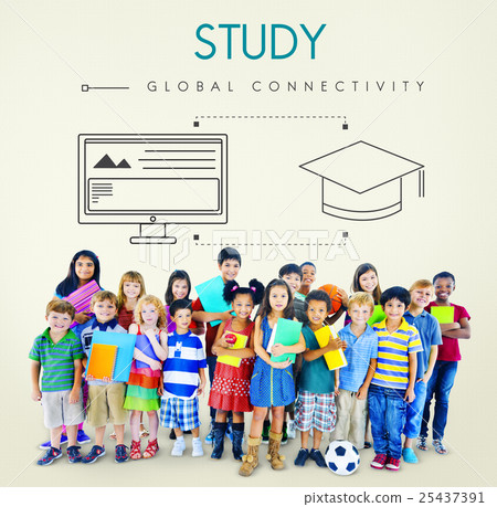 Education Global Connectivity Graphic Concept 25437391