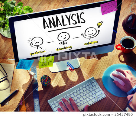 Analysis Creative Thinking Brainstorm People Concept Analysis Creative Thinking Brainstorm People Concept 25437490