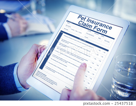 Pet Insurance Claim Form Concept 25437518