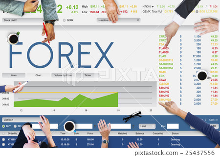 Stock Exchange Trading Forex Finance Graphic Concept Stock Exchange Trading Forex Finance Graphic Concept 25437556