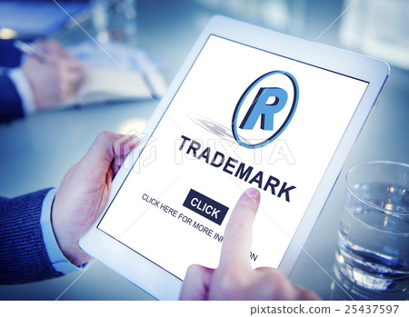 Trademark Brand Rights Protection Copyright Concept Trademark Brand Rights Protection Copyright Concept 25437597