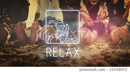 Summer Beach Sea Coast Graphics Concept Summer Beach Sea Coast Graphics Concept 25438053