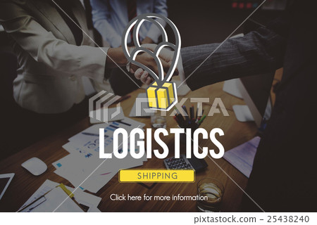 Cargo Freight Shipping Business Word Concept Cargo Freight Shipping Business Word Concept 25438240