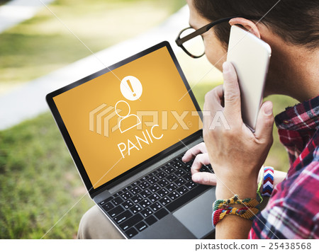 Model Icon Exclamationmark Concerned Graphic Concept Model Icon Exclamationmark Concerned Graphic Concept 25438568