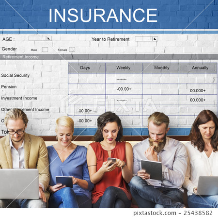 Retirement Plan Insurance Benefits Healthcare Concept 25438582