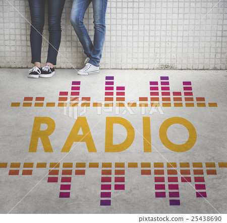 Music Audio Song Wave Graphic Concept Music Audio Song Wave Graphic Concept 25438690