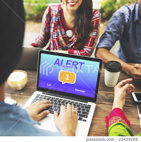 Messaging Communication Notification Alert Reminder Concept 25439268