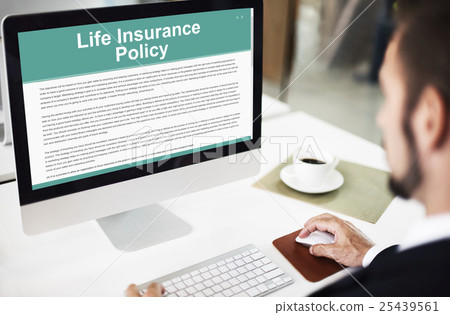 Life Insurance Policy Terms of Use Concept 25439561
