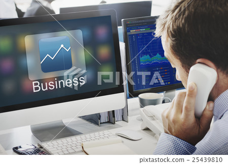 Application Business Communication Graphic Concept 25439810