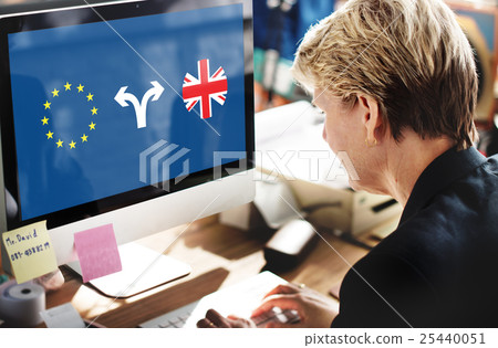 Brexit Bremain UK EU Referendum Concept 25440051