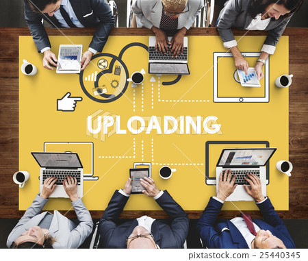 Upload Uploading Storage Cloud Devices Concept Upload Uploading Storage Cloud Devices Concept 25440345
