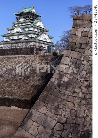 冬天大阪城堡 25443246