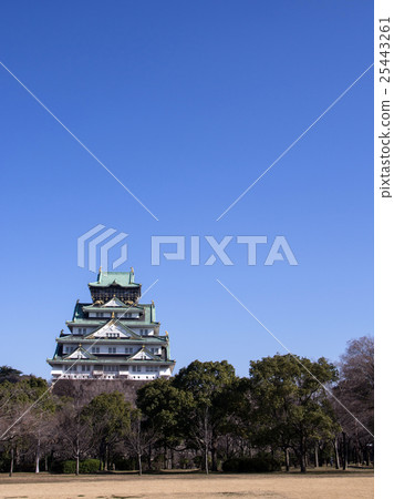 冬天大阪城堡 25443261