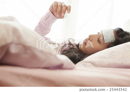 A girl who is sleeping A girl who is sleeping 25443542