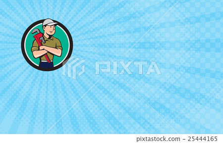 Professional Plumbers Business Card 25444165