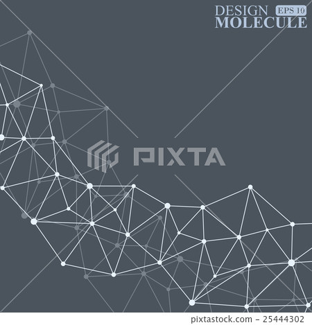 Structure molecule of DNA and neurons. Abstract 25444302