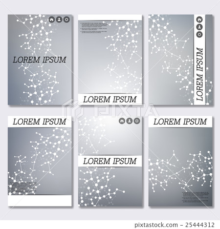 Vector brochure template, flyer, cover magazine in 25444312