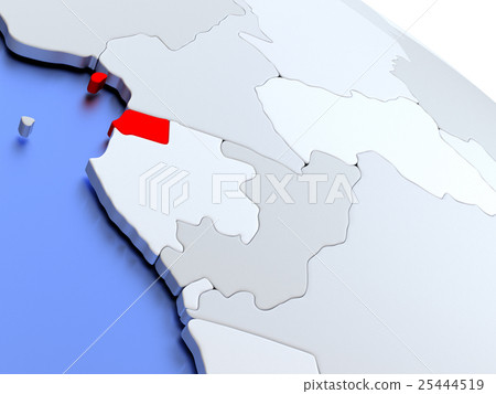 Equatorial Guinea on world map Equatorial Guinea on world map 25444519