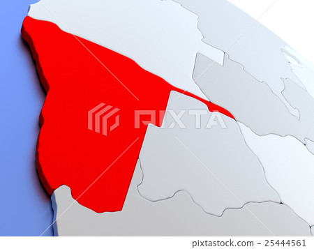 Namibia on world map Namibia on world map 25444561