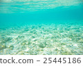 沖繩島Waterjima海灘鈷藍色的海和天空 25445186