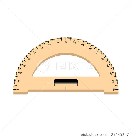 각도기 - 스톡일러스트 [25445237] - Pixta