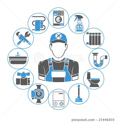 Plumbing Service Concept Plumbing Service Concept 25446859