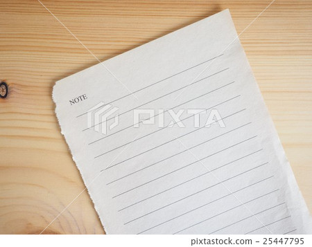 Blank note book page 25447795