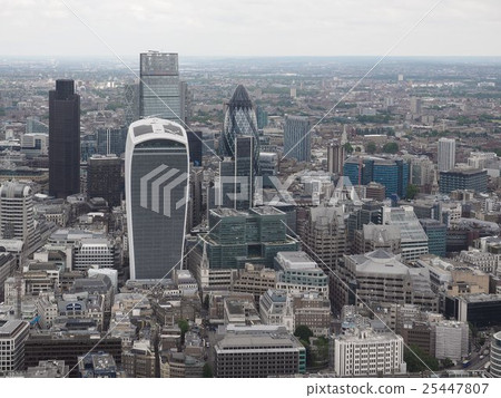 Aerial view of London Aerial view of London 25447807