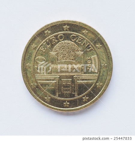 Austrian 50 cent coin 25447833