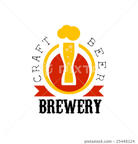 Craft Beer Brewery Logo Design Template 25448124