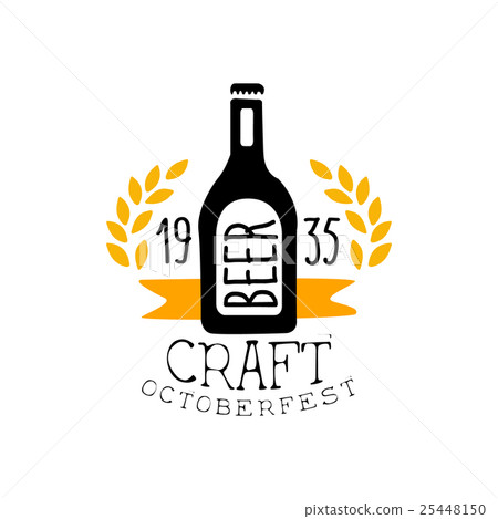 Craft Beer Oktoberfest Logo Design Template 25448150