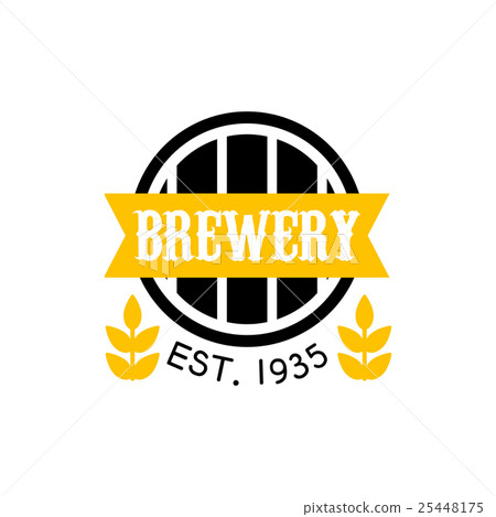 Brewery Logo Design Template 25448175